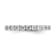 Rhodium Over 14K White Gold Lab Grown Diamond SI1/SI2, G H I, Eternity Band