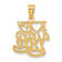 14K Yellow Gold I LOVE MY WIFE Pendant