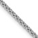 14k White Gold 1.65mm Solid Polished Wheat Chain 26"