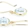 Sky Blue Topaz 14k Yellow Gold Dangle Earrings 5.00ctw