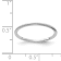 14K White Gold 1.2mm Milgrain Stackable Expressions Band