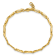 14K Yellow Gold Lab Grown Diamond VS/SI GH, Oval Link with 0.25 Inch
Extension Bracelet