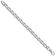 Rhodium Over 14k White Gold 9mm Hand-polished Mariner Link Bracelet