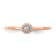 14K Rose Gold First Promise Diamond Promise/Engagement Ring 0.10ctw