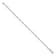 Sterling Silver 3.25mm Elongated Open Link Chain Bracelet