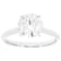 Lab-Grown Diamond Solitaire Ring In 14K White Gold 2.00ct
