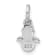 Rhodium Over Sterling Silver Multi-color Enamel Snowman Children's Pendant