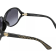 Gucci Black with Logo Accent Frame / Gray Lens Sunglasses