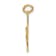 14K Yellow Gold INRI Crucifix Charm