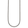 Sterling Silver Antiqued and Satin 3.2mm Box 18 Inch Chain