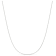 925 Sterling Silver 1mm Box Chain Necklace -16"