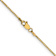 14k Yellow Gold 1.05mm Solid Box Link 30 Inch Chain