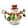 LOGAN Snowman Tree Trinket Box