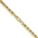 14k Yellow Gold 4.25mm Solid Diamond-Cut Rope 22 Inch Chain