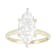 Lab-Grown Diamond Marquise Solitaire Ring In 14K Yellow Gold 3.00ct