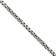 Sterling Silver Mens Antiqued Brushed Byzantine Box Link Bracelet