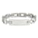 Stainless Steel Brushed and Polished 9.25 Inch ID Bracelet