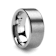 MERCURY Flat Brushed Finish Tungsten Wedding Ring 12mm