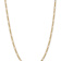 14k Yellow Gold 4.2mm Figaro Link 18 Inch Chain