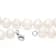 Freshwater Pearl Beaded Necklace In Sterling Silver