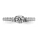 Rhodium Over 14K White Gold Lab Grown Diamond VS/SI GH, Complete
Engagement Ring 0.88ctw