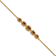 14k Yellow Gold Marquise Garnet Bracelet