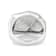 Sculptural Dome Statement Ring In Sterling Silver