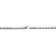 CZ Tennis Necklace In Sterling Silver 16 Inch