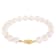 14k Yellow gold 7-8mm Akoya Pearl bracelet