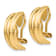 14k Yellow Gold 11/16" Fancy Non-Pierced Earrings