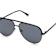 QUAY "HIGH KEY MICRO" Black Aviator Frame / Smoke Polarized
Lenses Sunglasses
