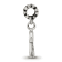 Sterling Silver Safety Pin Dangle Bead