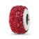 Sterling Silver Reflections Scarlet Full Preciosa Crystal Bead