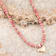 Barse Rhodonite Heart Pendant Necklace In Bronze