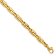 14K Yellow Gold Polished Fancy Long Cable Link Men's 8.25-inch Bracelet