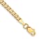 14k Yellow Gold 2.9mm Flat Beveled Curb Link Bracelet