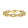 Rope Twist Stacking Ring In 18K Gold Over Sterling Silver