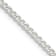 Sterling Silver 2.3mm Beveled Curb Chain Bracelet