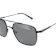 QUAY "BODYGUARD" Black Aviator Frame / Black Polarized Lenses Sunglasses