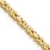 14K Yellow Gold 2.5mm Byzantine Chain Necklace