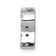 Rhodium Over 14K White Gold Diamond Letter R Initial Charm