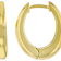 Everyday Hoop Earrings In 18K Gold Over Sterling Silver