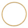 14k Yellow Gold 2.5mm Grooved Slip-on Bangle