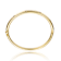 Starry Galaxy CZ Bangle Bracelet In 14K Gold Over Brass