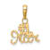 10K Yellow Gold #1 MOM Charm
