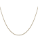 14k Yellow Gold 0.80mm Round Snake Chain 16 Inches