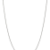 Rhodium Over Sterling Silver .9mm Box Chain Necklace