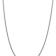 Rhodium Over 14k White Gold 2.35mm 3-Wire Wheat Link 24 Inch Chain