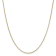 14K Yellow Gold 1.55mm Rolo Pendant Chain Necklace