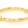 Bold Tube Link Bracelet In 18k Gold Over Sterling Silver